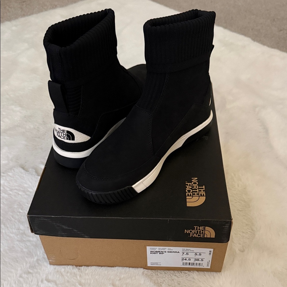 The North Face Women’s Sierra Knit Waterproof Boots